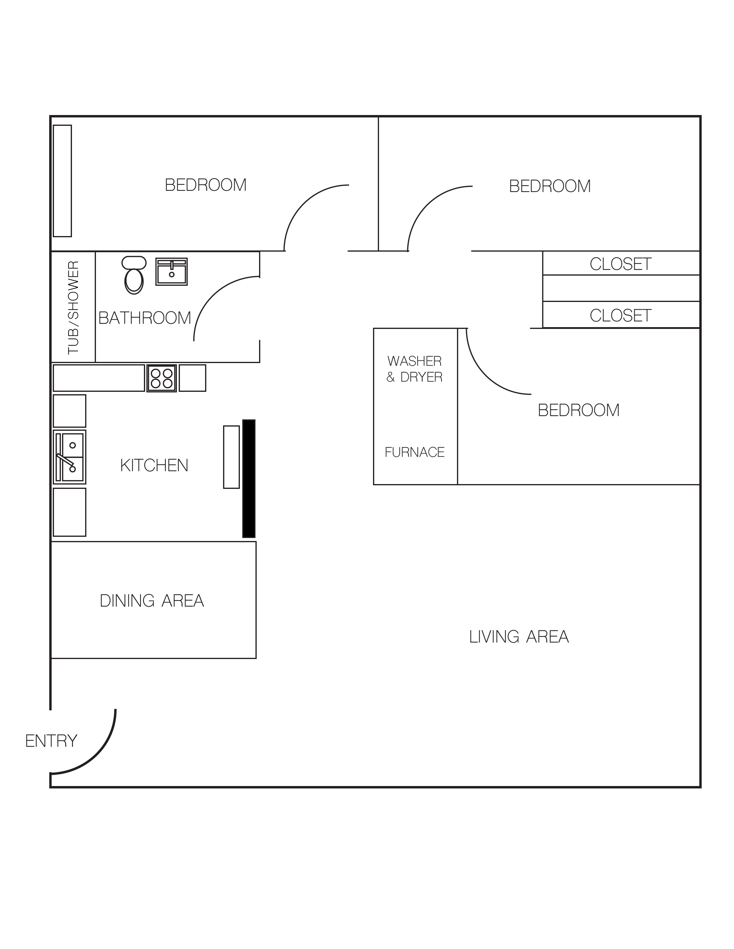 Floor Plans of Riverbend in Eudora, KS